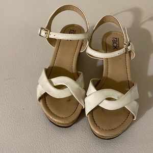 Stylish little girl heels